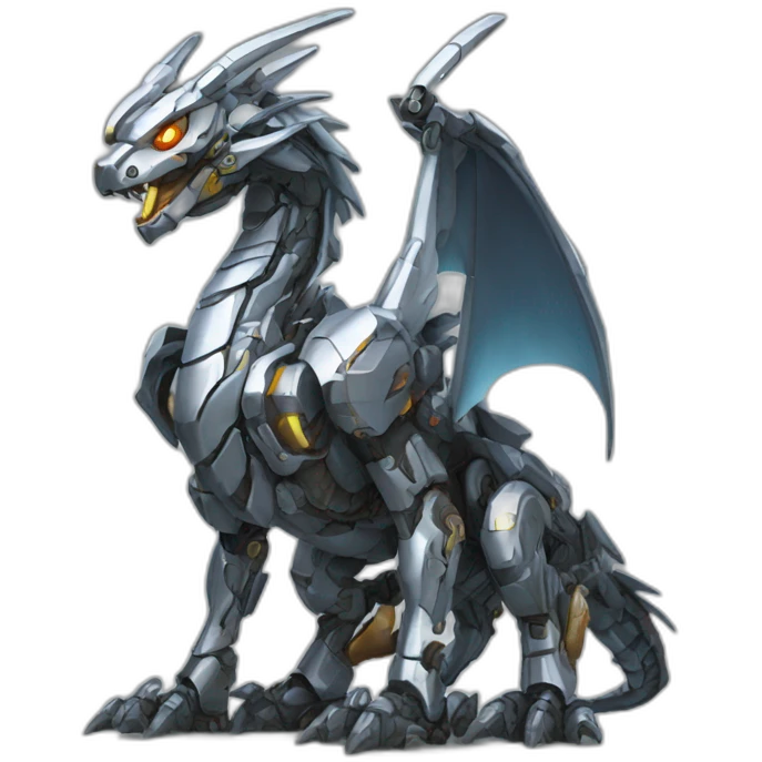 mecha dragon emoji