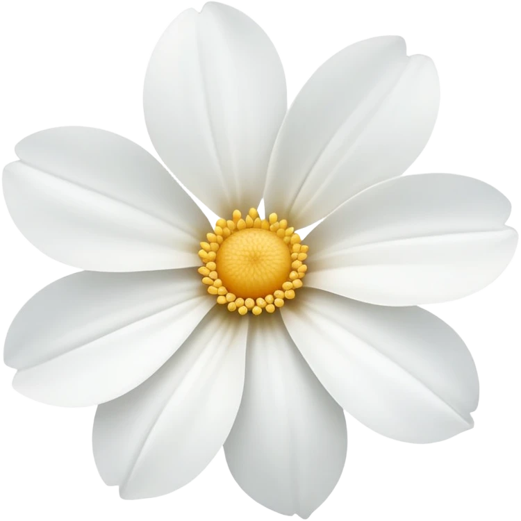 Weiße blume emoji