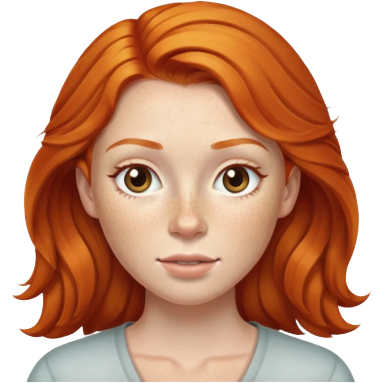 Ginger Woman emoji