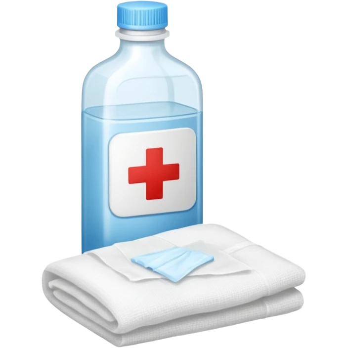 Wundreinigung und -desinfektion emoji