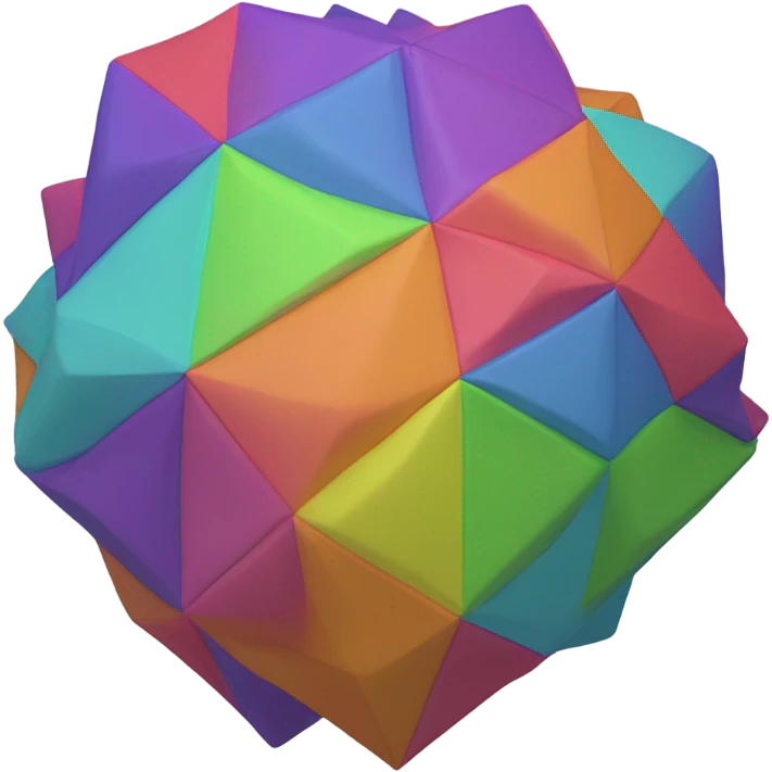 Icosahedron emoji