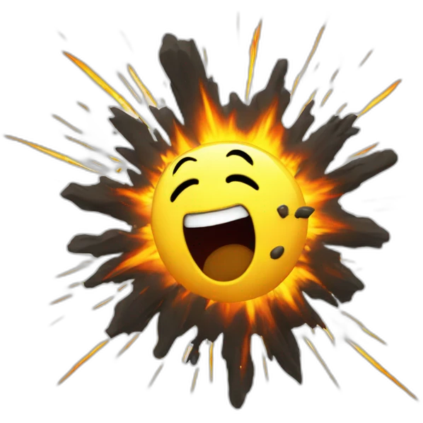 Explosion de rire  emoji