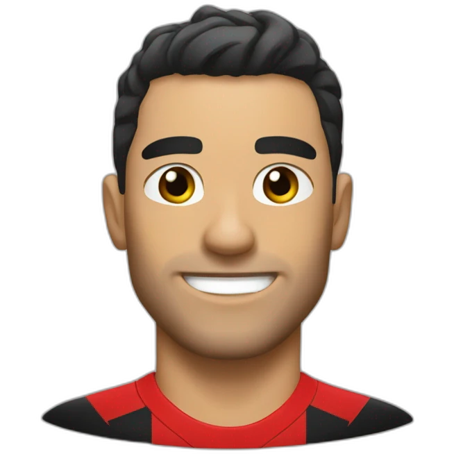 Símbolo do time do Flamengo emoji