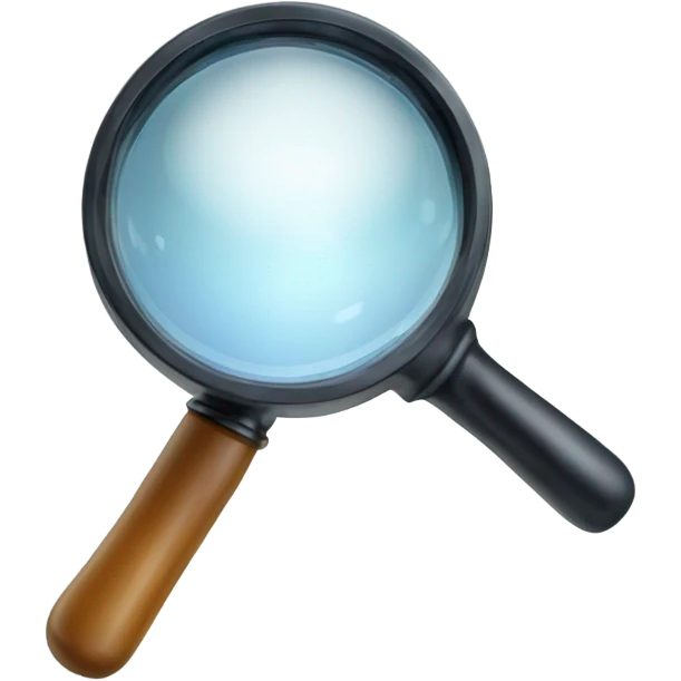 Magnifying glass emoji