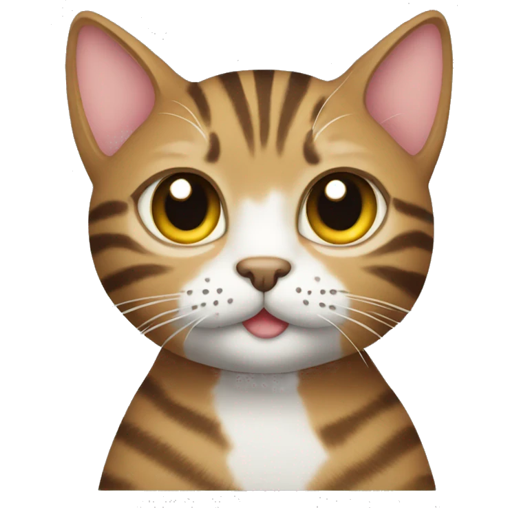 Tabby cat emoji