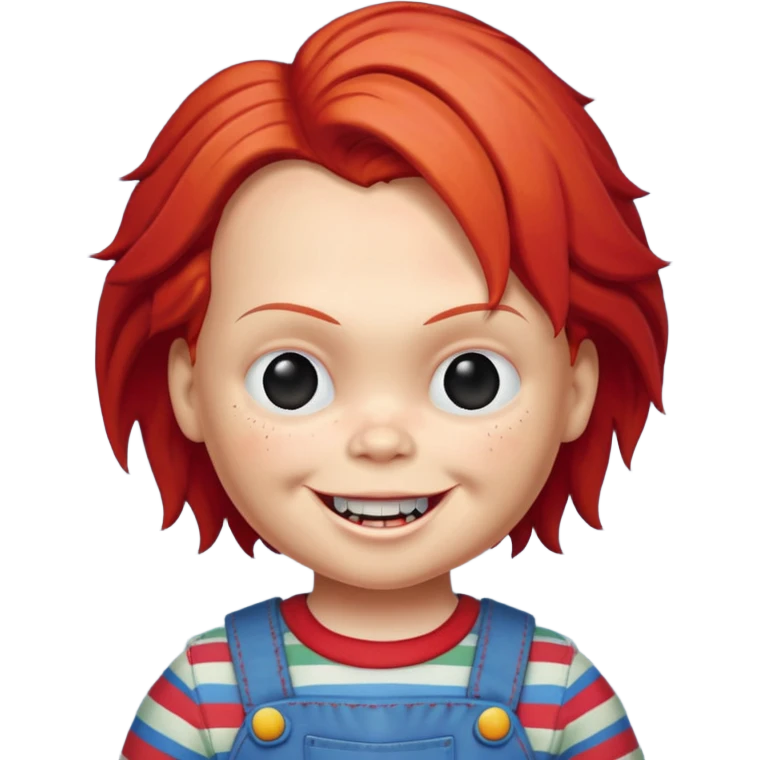 Un emojin de chuky emoji