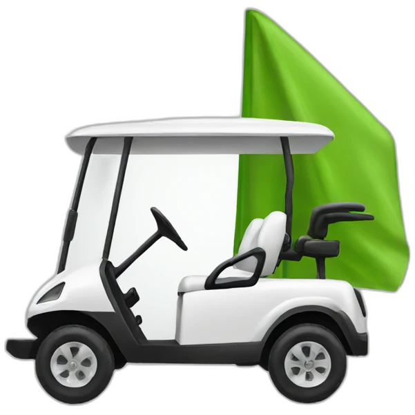 Golf cart emoji
