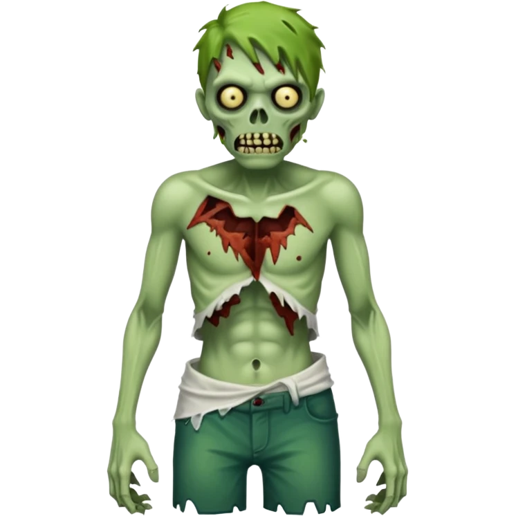 green zombie  emoji