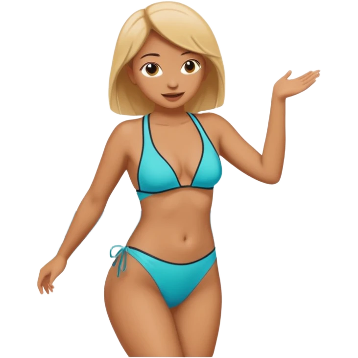 shaking booty emoji