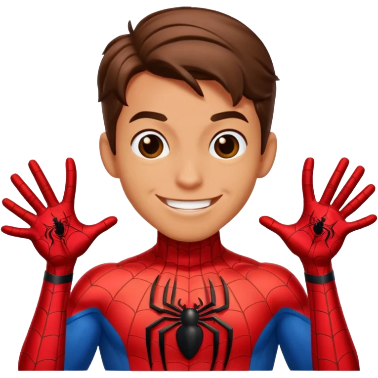 Make Spider-Man Saying GG emoji