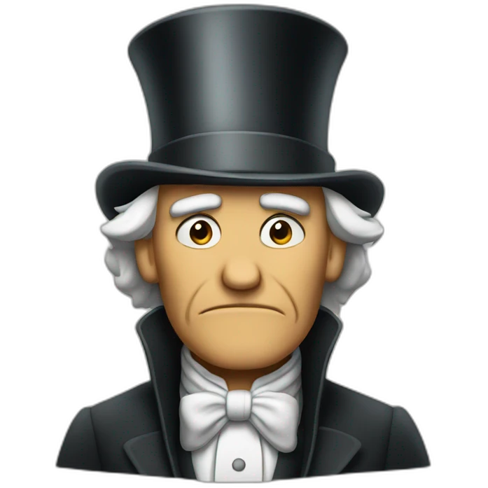 scrooge concerned emoji