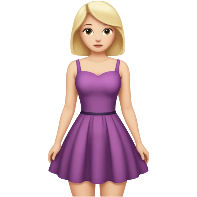 Blonde big butt emoji