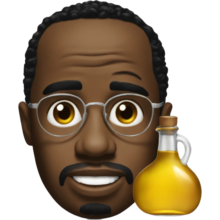 P diddy with oil emoji
