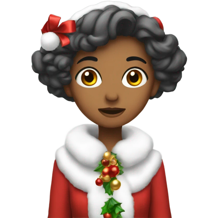 blanca navidad emoji
