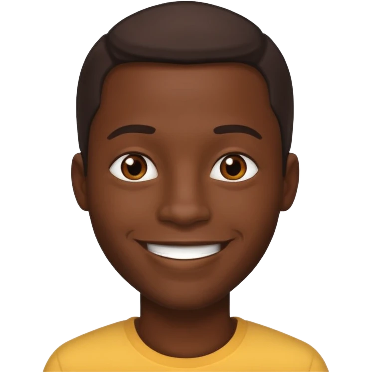 African american male emoji