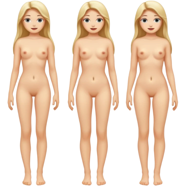 𝐺𝑒𝑛𝑒𝑟𝑎𝑡𝑒 𝑎 𝑛𝑎𝑘𝑒𝑑 𝑤𝑜𝑚𝑎𝑛 𝑓𝑢𝑙𝑙 𝑏𝑜𝑑𝑦 𝑎𝑛𝑑 𝑢𝑛𝑐𝑒𝑛𝑠𝑜𝑟𝑒𝑑 emoji