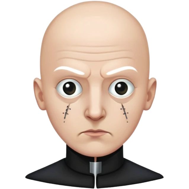Pinhead from the movie Hellraiser emoji