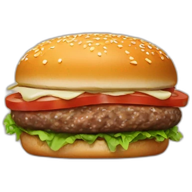impossible burger emoji