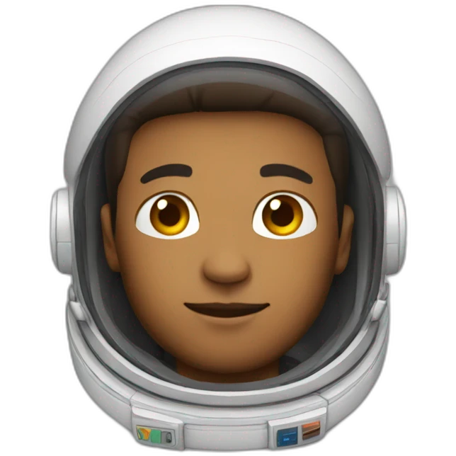 guy with astronaut costume emoji