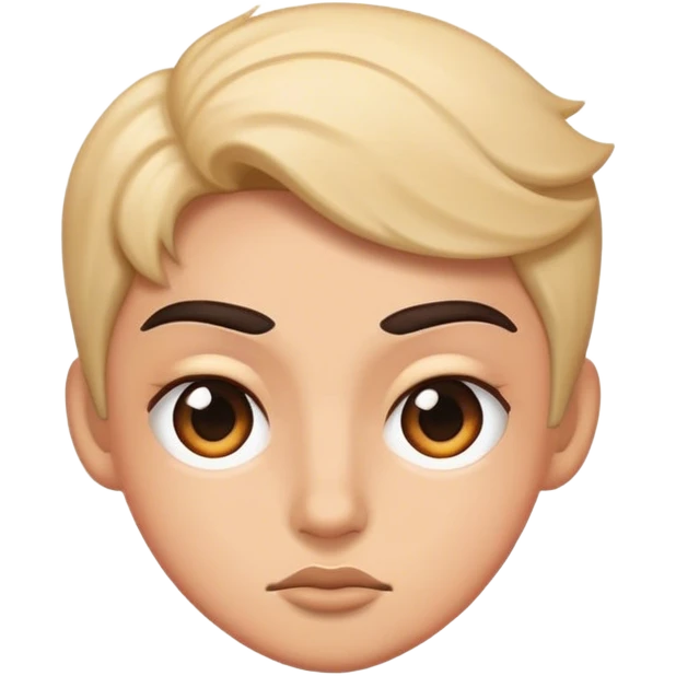 Bombastic side eye emoji