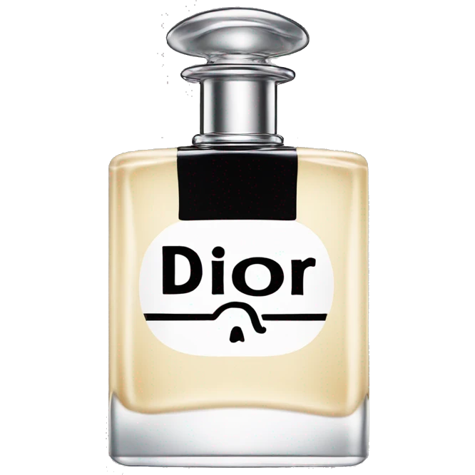 Dior savage after shave bottle emoji