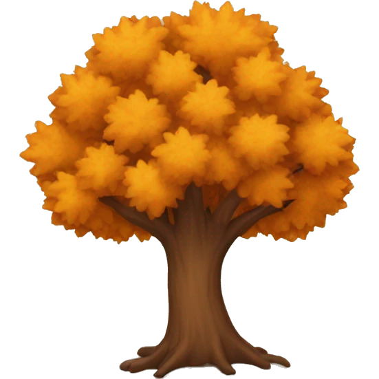 Autumn tree  emoji