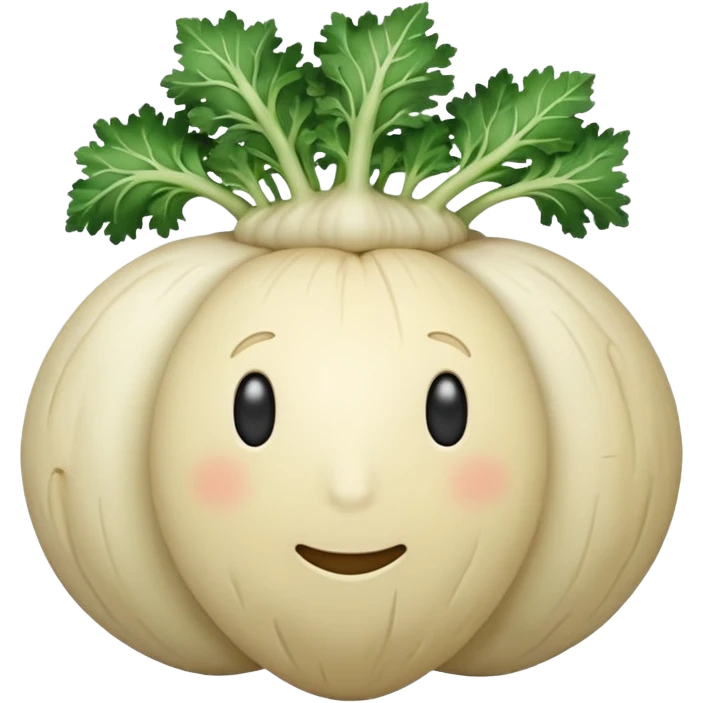 celeriacwithout green parts emoji