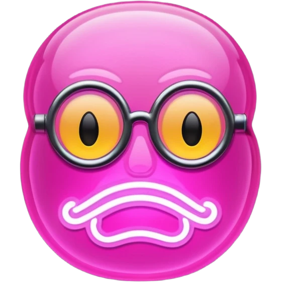 Pink neon sign that says “Don’t Piss Me Off” emoji