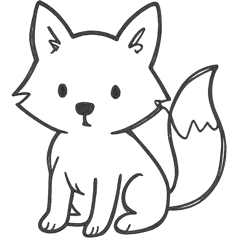 little fox emoji
