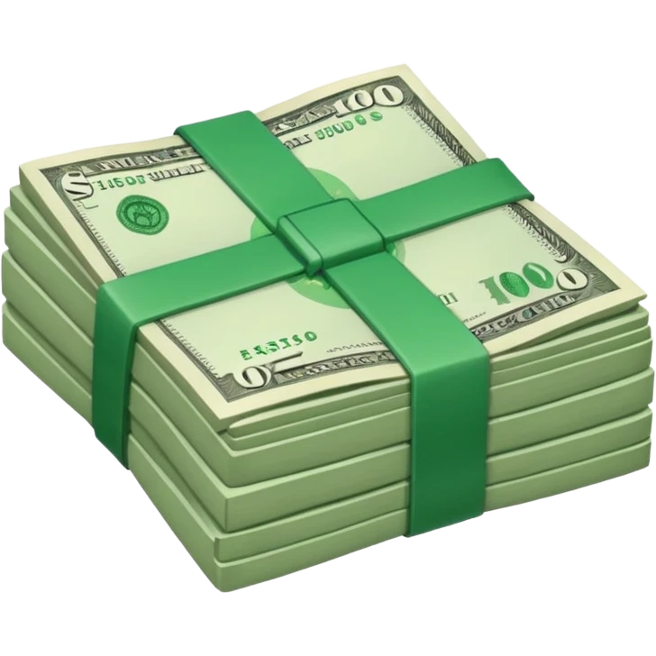 mazzetta di banconote  emoji