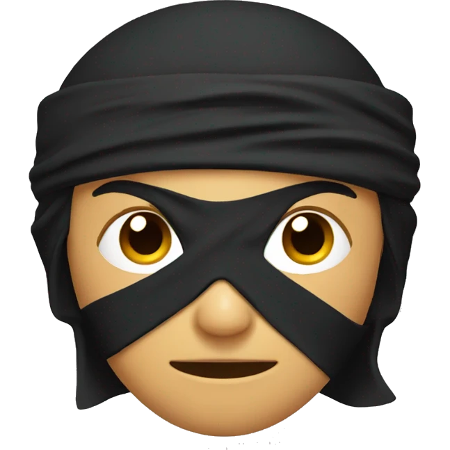 Ninja face emoji