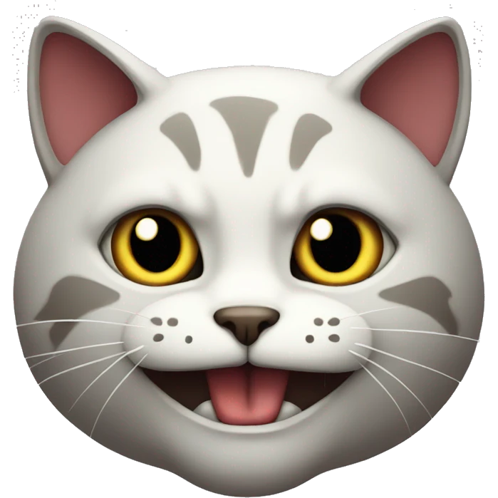 Evil cat emoji