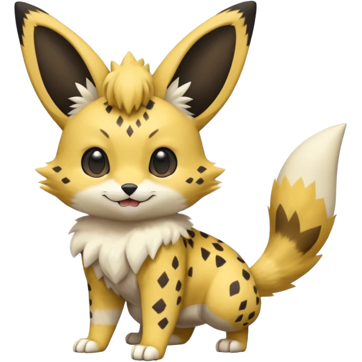 Serval-Sergal-Picchu-Minccino-Pikachu-Fakemon-Pokémon-creature  emoji