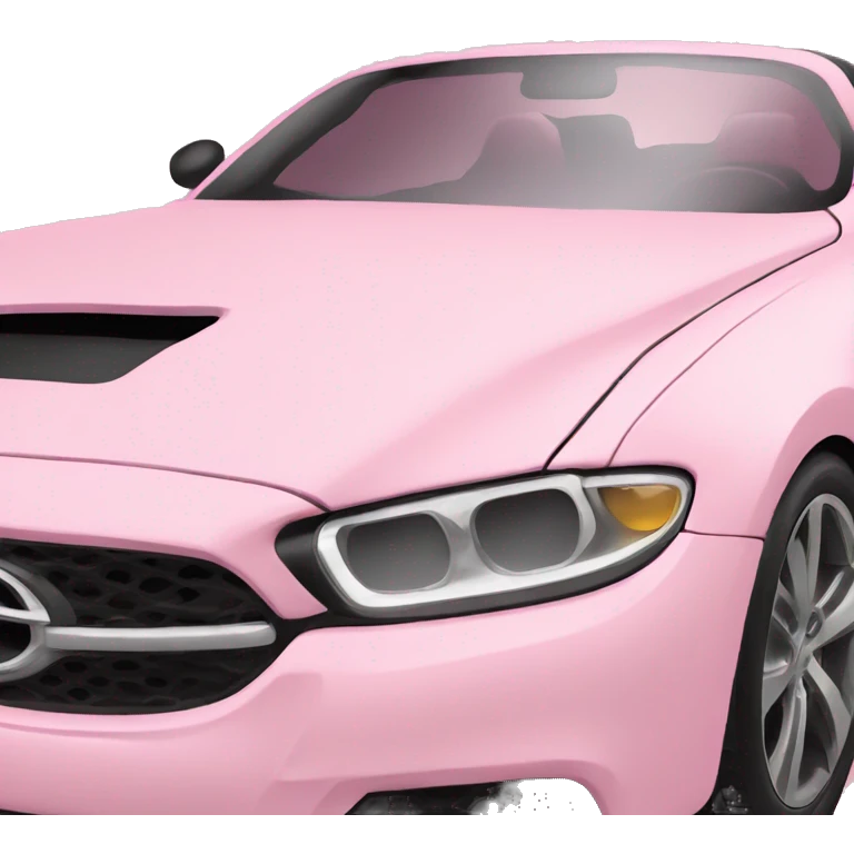 light pink car emoji
