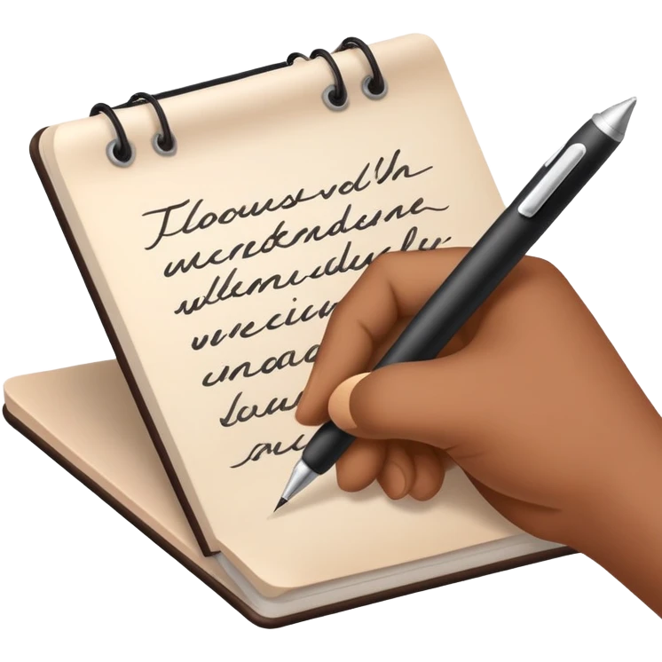 Writing down  emoji