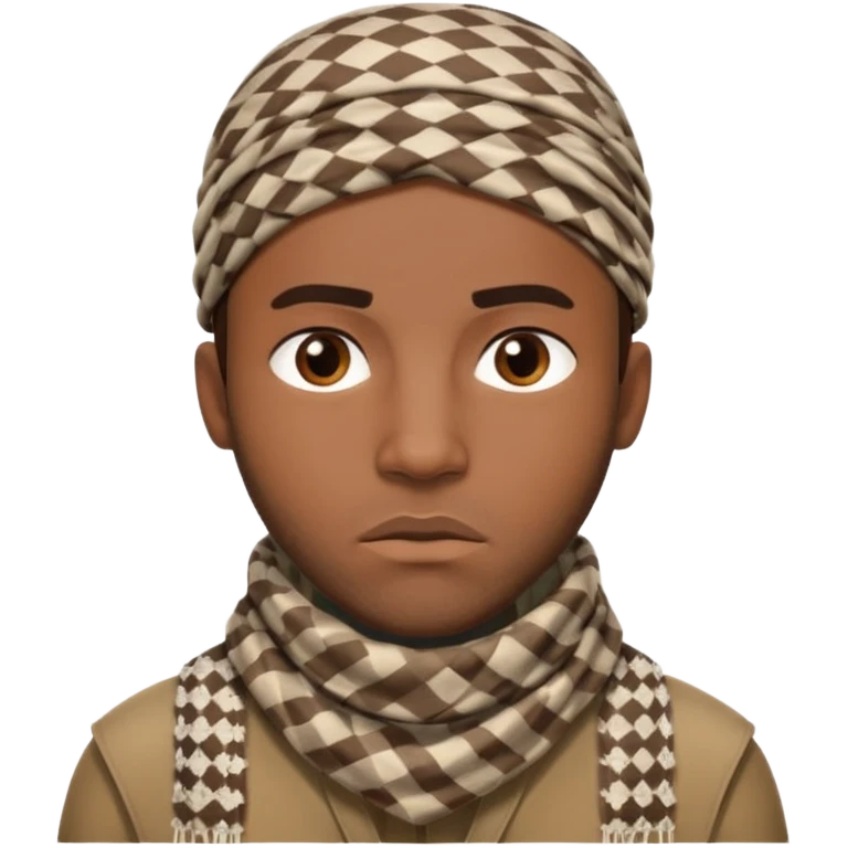Make a African American gangster taliban terrorist emoji emoji