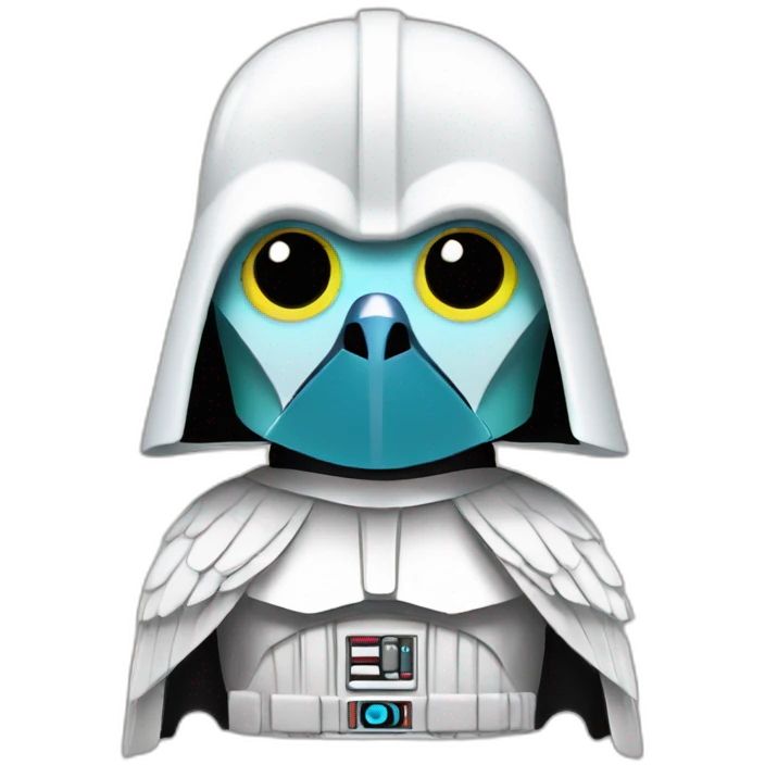 budgerigar - Darth Vader emoji