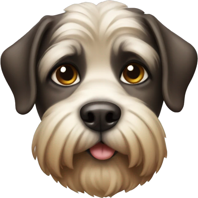 dog wearing a bow  emoji
