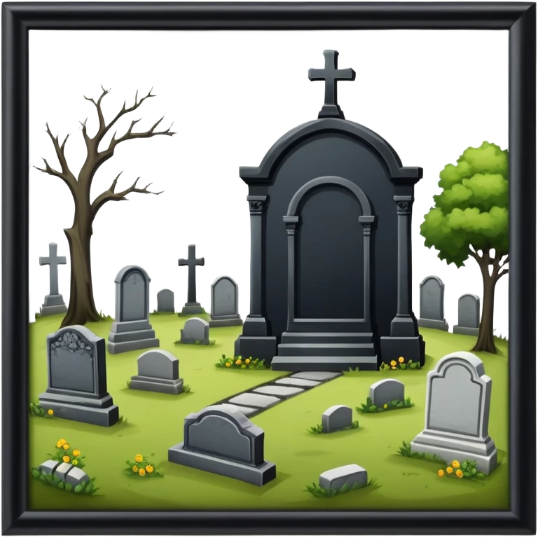 Cemetery emoji