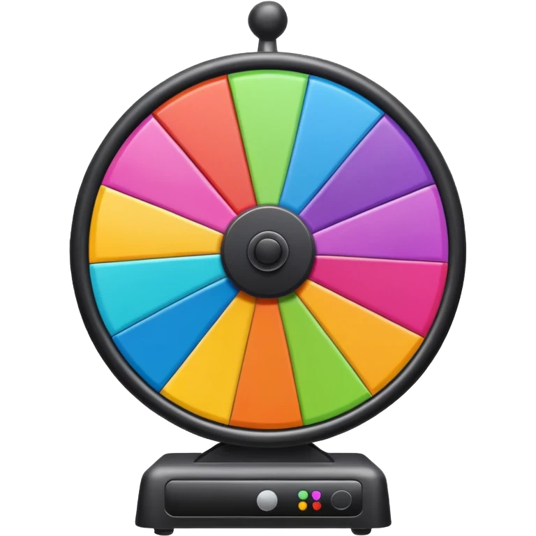 Like a spin wheel emoji