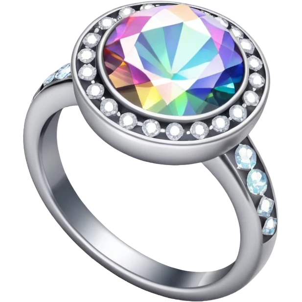 glitter ring diamond emoji