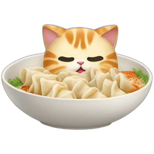 cat-eating-gyoza emoji