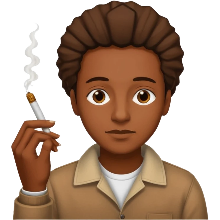rolling a joint emoji