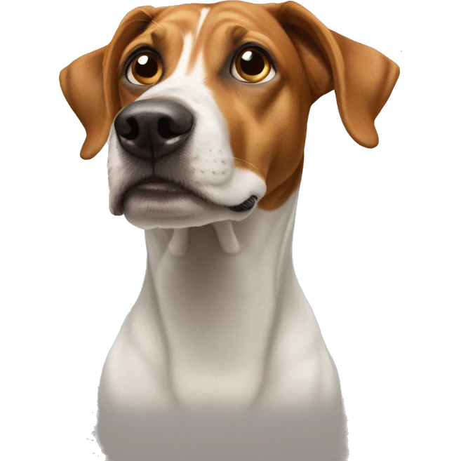 question mark on dog’s head emoji