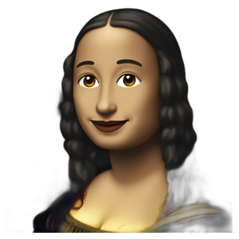 Mona lisa emoji
