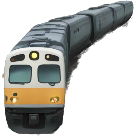 missing train  emoji