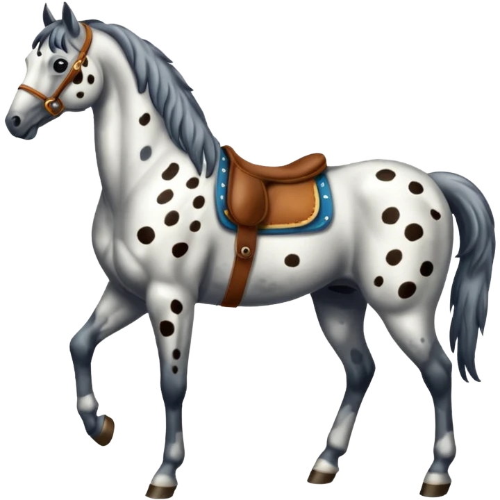 Appaloosa horse emoji