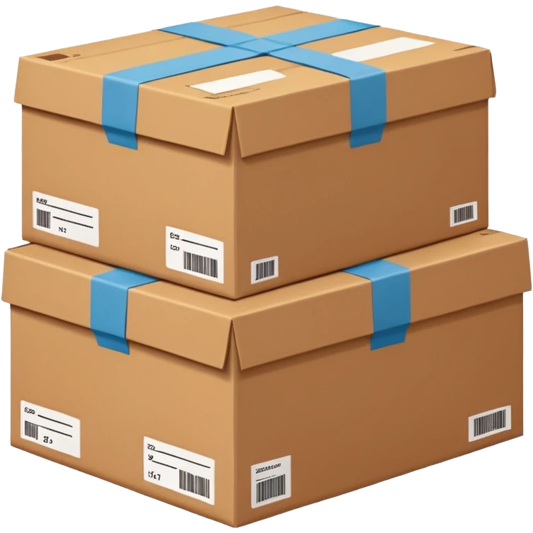 create a realistic emoji showing logistics in a efficent way emoji