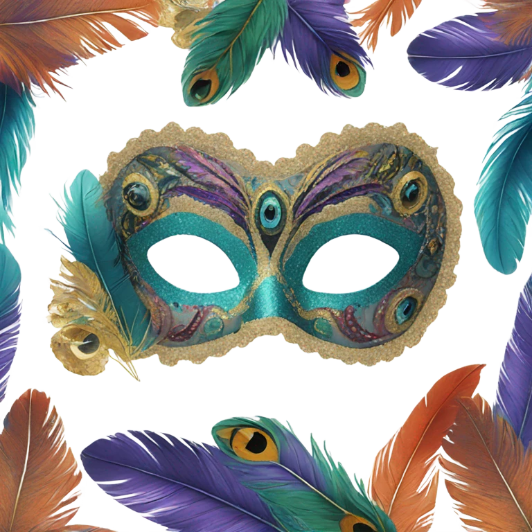 Masquerade eye mask emoji