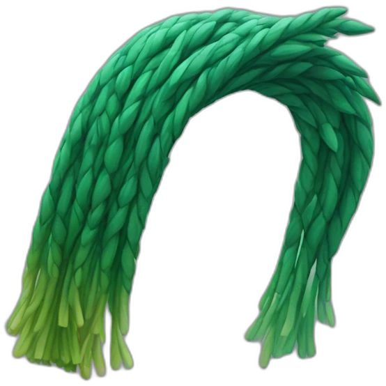 Double horsetail Idol emoji